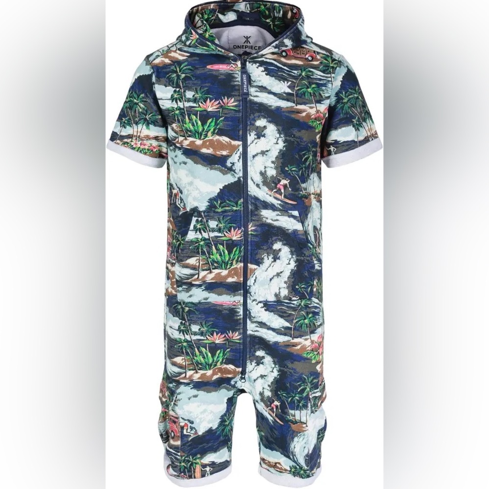 Onepiece The Vintage Hawaii Short Jumpsuit